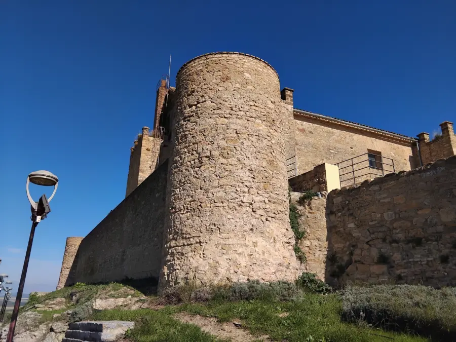 Murallas y torreón del castillo de Montilla, en la provincia de Córdoba